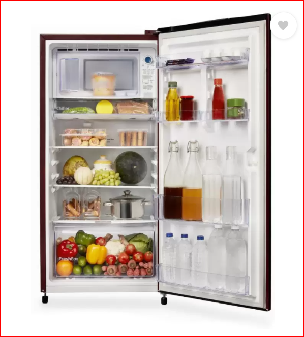 Voltas Beko by A Tata Product RDC220C/S0WFE0M0000GD 185 L Direct Cool Single Door 3 Star Refrigerator  (FRESSIA WINE)
