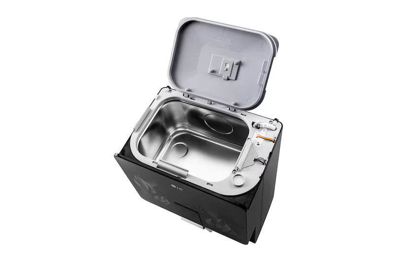 LG WW146RTLB RO + Mineral Booster Water Purifier 8L Stainless Steel Tank | Black | Suraj Electronics Delhi NCR