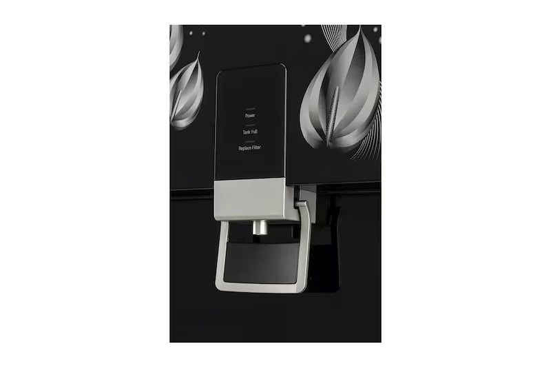 LG WW146RTLB RO + Mineral Booster Water Purifier 8L Stainless Steel Tank | Black | Suraj Electronics Delhi NCR