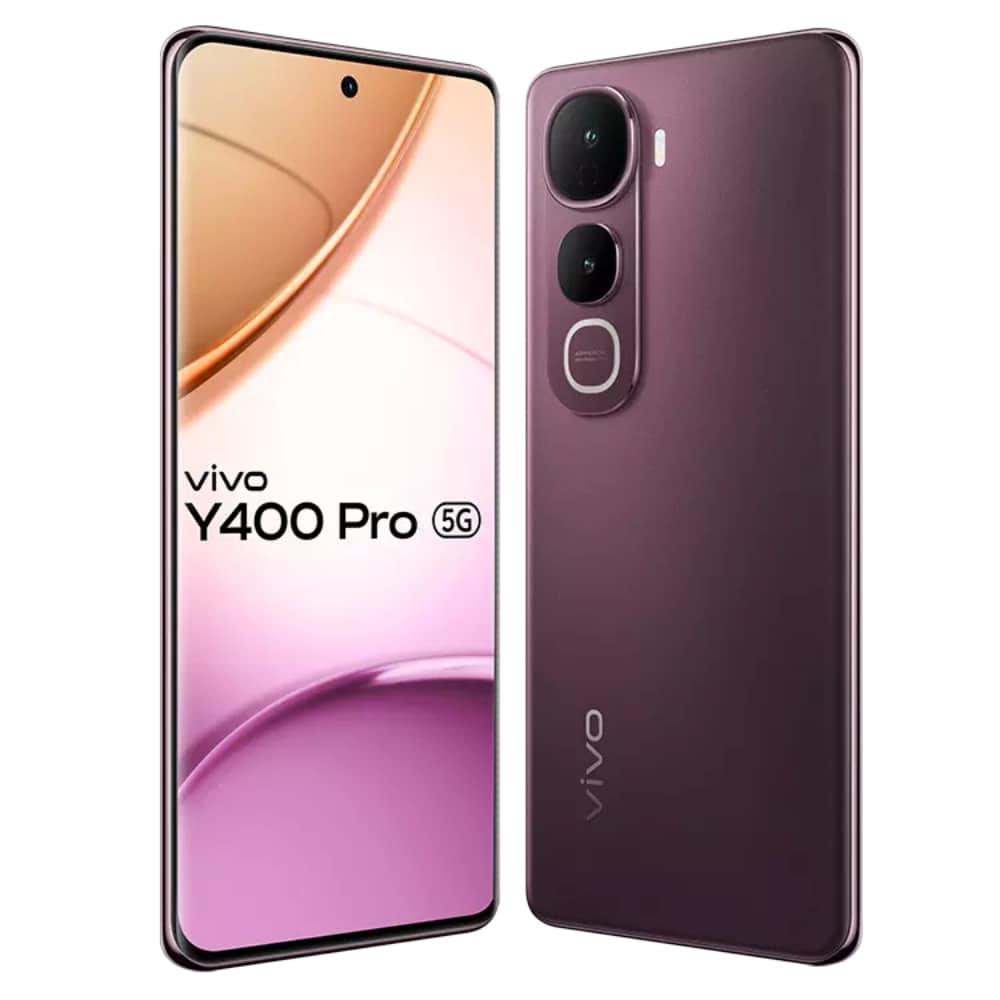 Vivo Y400 Pro 5G 256 GB, 8 GB RAM, Nebula Purple, Mobile Phone