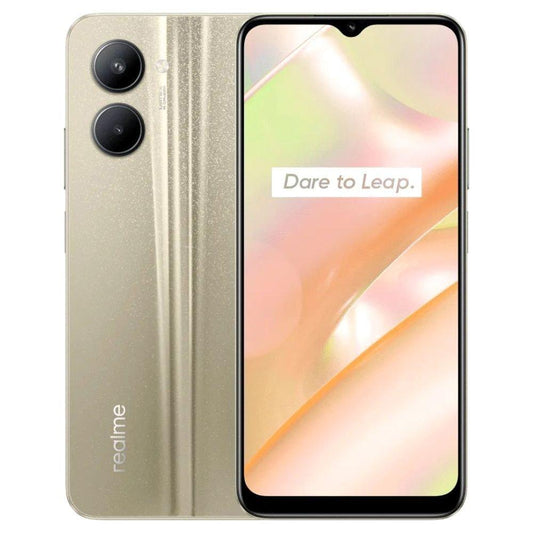 Realme C33 128 GB, 4 GB RAM, Sandy Gold, Mobile Phone