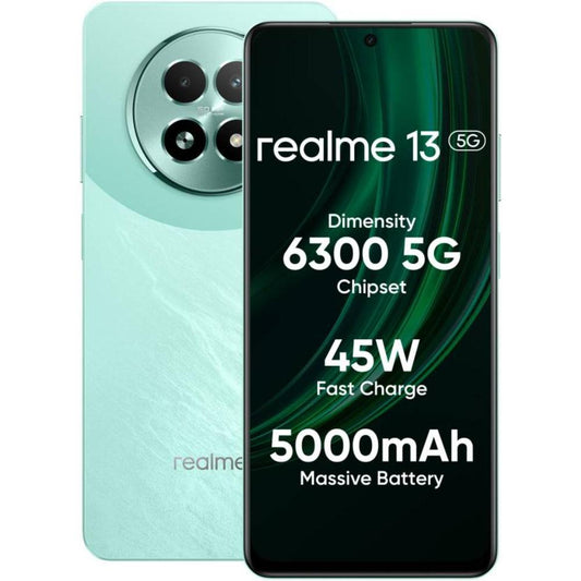 Realme 13 5G 128 GB, 8 GB RAM, Speed Green, Mobile Phone