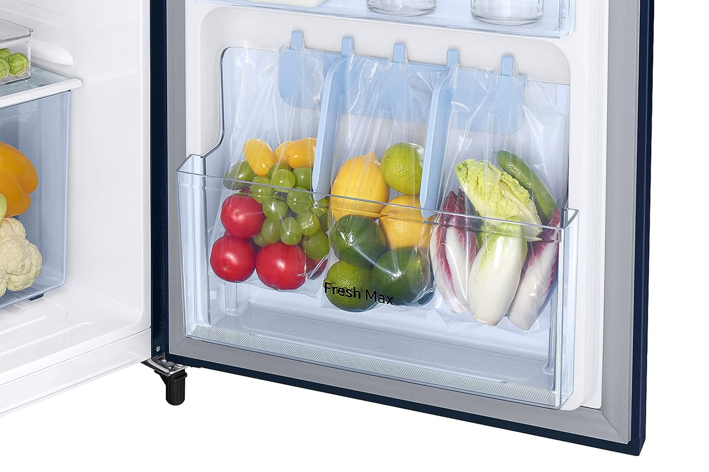 Samsung 246L 3 Star Inverter Direct-Cool Single Door Refrigerator (RR26C3753CU/HL,Camellia Blue)