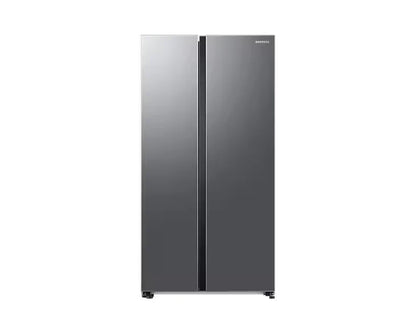 Samsung RT42C5C52BS/HL 376L 2 Star Inverter Frost-Free Convertible 5 In 1 Curd Maestro Double Door Refrigerator (Black Inox)