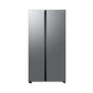 Samsung RS76CG8113SLHL 653L Wi-Fi Enabled Side-by-Side Refrigerator | SmartThings AI | Convertible 5-in-1 | Twin Cooling Plus | Digital Inverter Compressor | EZ Clean Steel | 3 Star | 20-Year Warranty