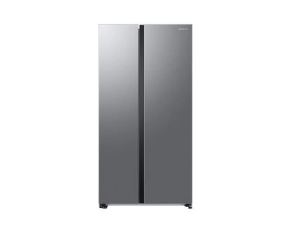 Samsung RT42C5C52BS/HL 376L 2 Star Inverter Frost-Free Convertible 5 In 1 Curd Maestro Double Door Refrigerator (Black Inox)