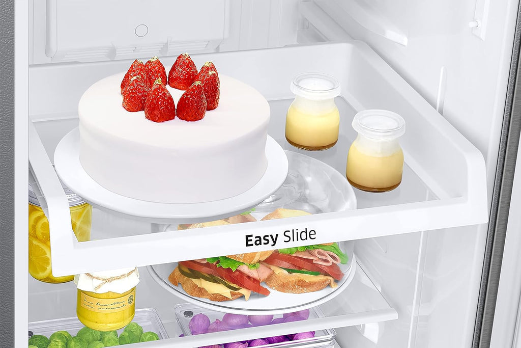 Samsung RT30C3732S8/HL 256L 2 Star Frost Free Convertible Inverter Double Door Refrigerator – Elegant Inox, Digital Inverter, Power Cool