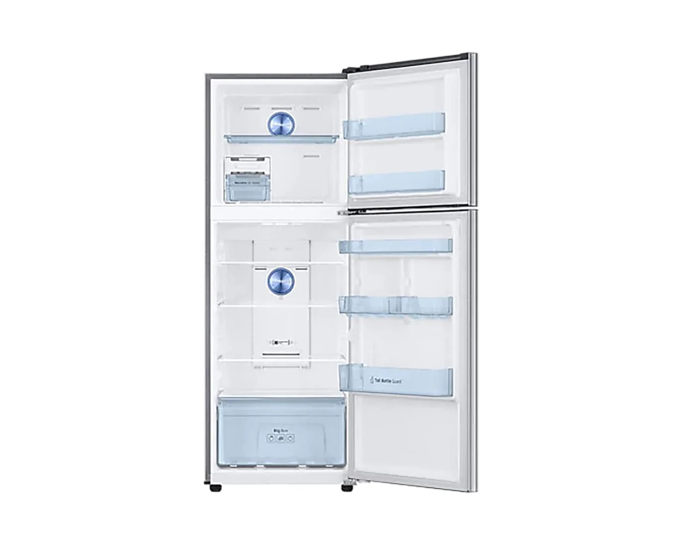 Samsung RT34C4522QB/HL 301L 2 Star Inverter Frost-Free Convertible 5 In 1 Double Door Refrigerator (Bouquet Silver )