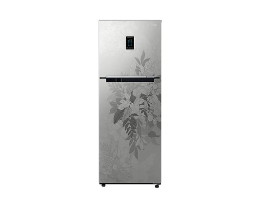 Samsung RT34C4522QB/HL 301L 2 Star Inverter Frost-Free Convertible 5 In 1 Double Door Refrigerator (Bouquet Silver )