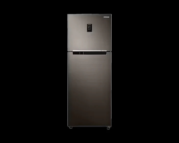 Samsung RT42C5C52BS/HL 376L 2 Star Inverter Frost-Free Convertible 5 In 1 Curd Maestro Double Door Refrigerator (Black Inox)