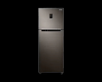 Samsung RT42C5C52BS/HL 376L 2 Star Inverter Frost-Free Convertible 5 In 1 Curd Maestro Double Door Refrigerator (Black Inox)