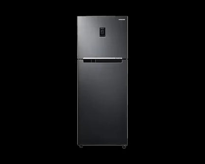 Samsung RT42C5C52BS/HL 376L 2 Star Inverter Frost-Free Convertible 5 In 1 Curd Maestro Double Door Refrigerator (Black Inox)