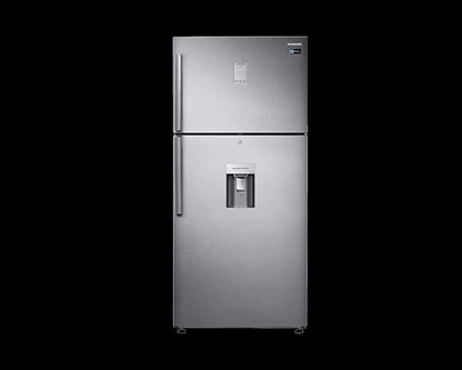 Samsung RT42C5C52BS/HL 376L 2 Star Inverter Frost-Free Convertible 5 In 1 Curd Maestro Double Door Refrigerator (Black Inox)