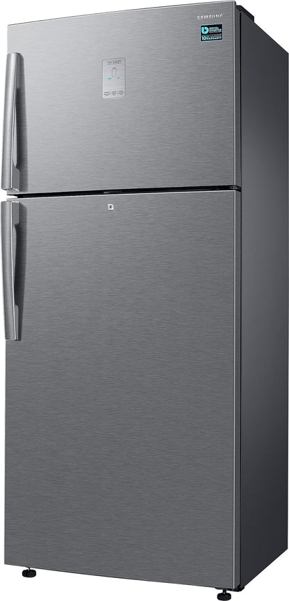 Samsung RT56C637SSL/TL 530 L, 1 Star, Convertible 5-in-1, Digital Inverter, Frost Free Double Door Refrigerator (Silver, Real Stainless)