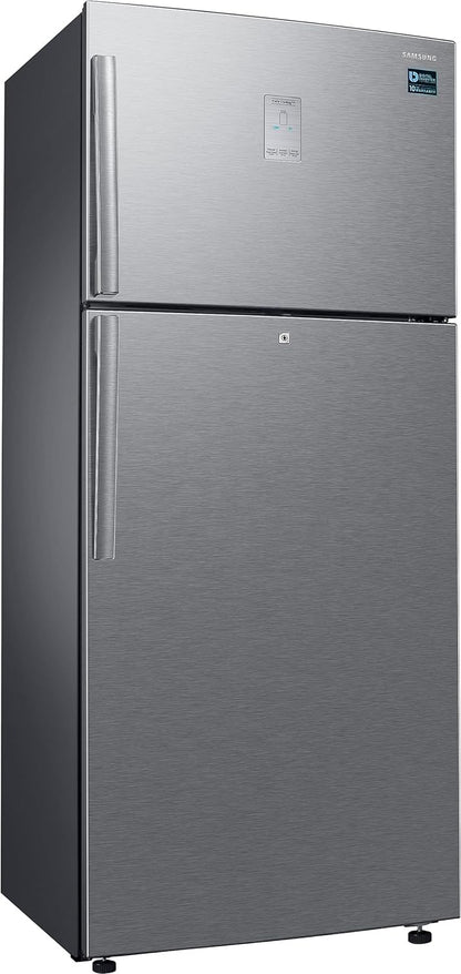 Samsung RT56C637SSL/TL 530 L, 1 Star, Convertible 5-in-1, Digital Inverter, Frost Free Double Door Refrigerator (Silver, Real Stainless)