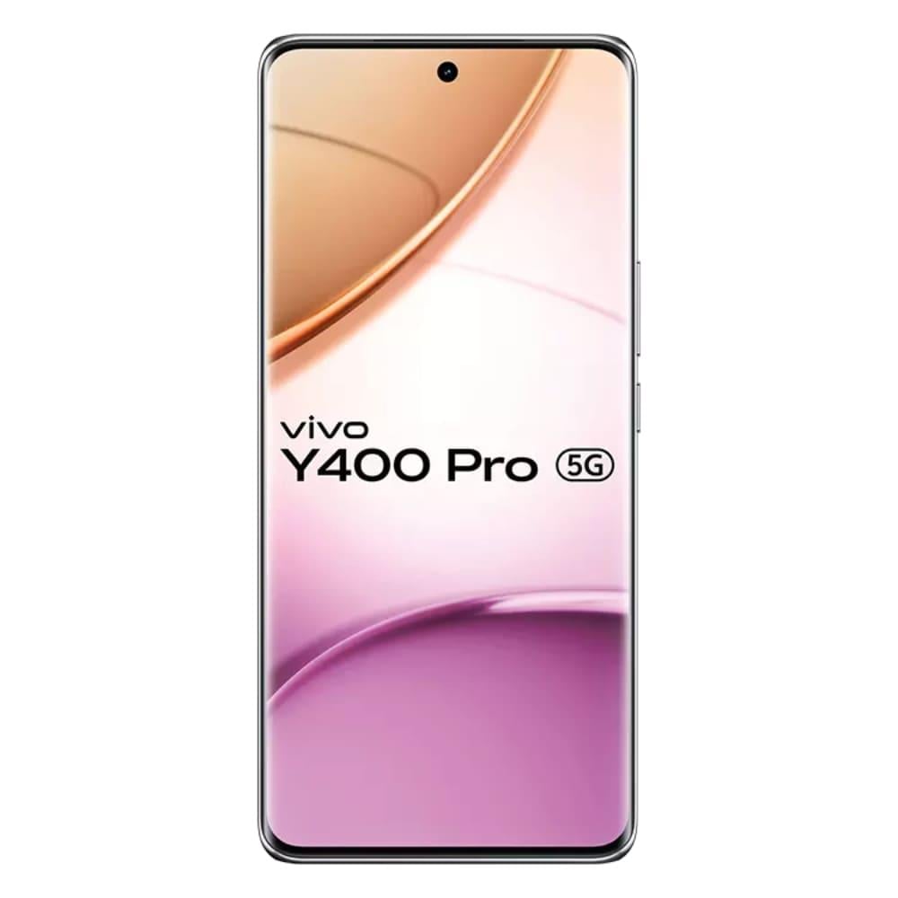 Vivo Y400 Pro 5G 256 GB, 8 GB RAM, Freestyle White, Mobile Phone