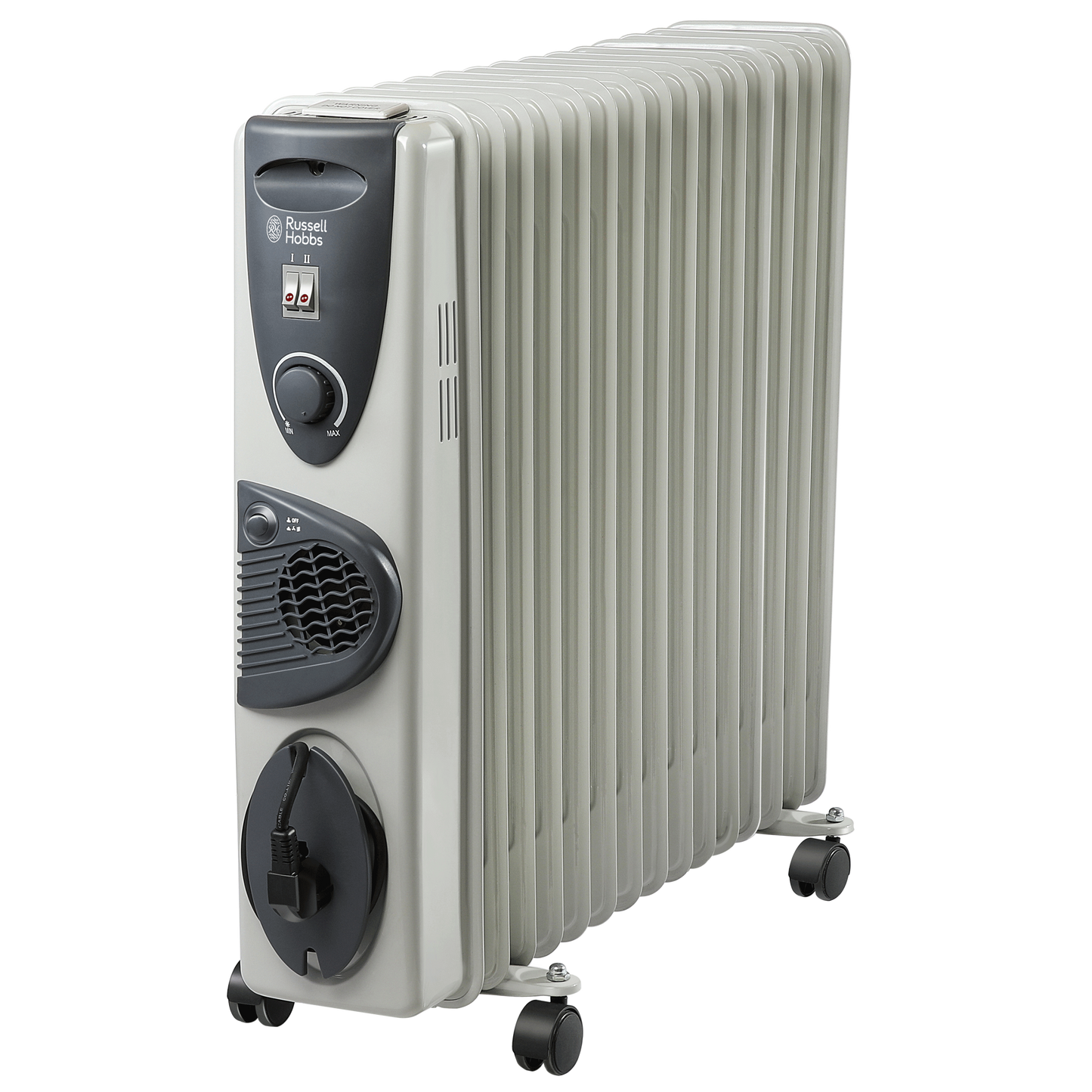 Russell Hobbs RH ROR09F 2400W Room Heater | 9 Fins | Fan-Forced Heating | Overheat Protection | Suraj Electronics Delhi NCR