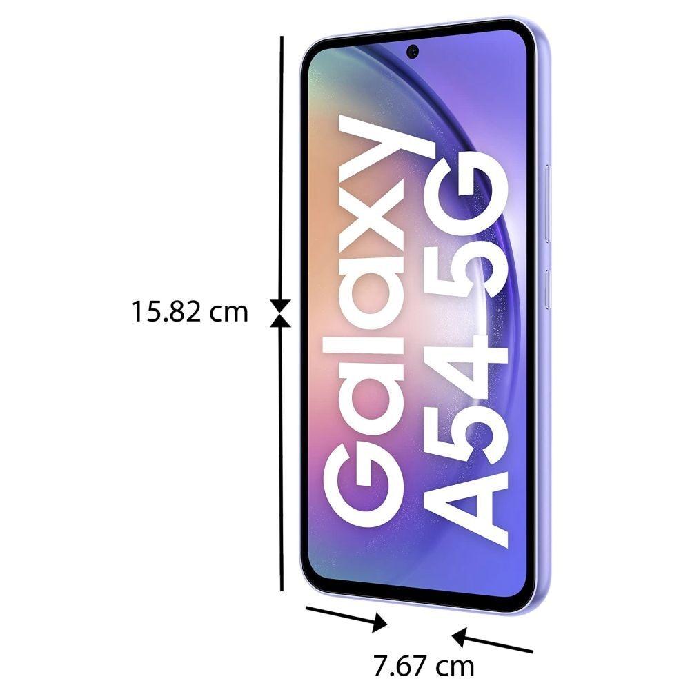 Samsung Galaxy A54 5G 256 GB, 8 GB RAM, Awesome Violet, Mobile Phone