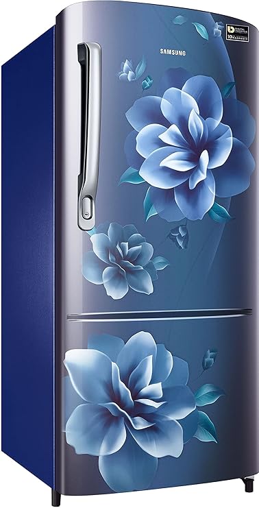 Samsung RR20C2723CU/NL 183 L, 3 Star, Digital Inverter, Direct-Cool Single Door Refrigerator,( Camellia Blue )