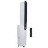 SINGER Cloudx Cool Fan SCF160CXWGTE with Cloud Technology | Silver Coated Mesh Filter | Quite Mode | Point Anywhere Remote Control | Portable | 5 L Tank | 8 Hours Cooling | 3 Speed Air Modes | 2 Years Warranty