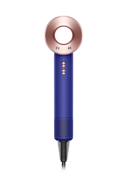 Dyson Supersonic hair dryer in Vinca blue and Rosé