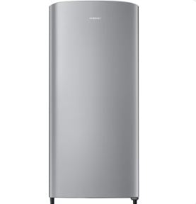 Samsung RR19C20CZGS 184L 1 Star Single Door Refrigerator (Gray Silver, Digital Inverter, Direct Cool, Crown Design)