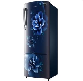 Samsung 246L 3 Star Inverter Direct-Cool Single Door Refrigerator (RR26C3753CU/HL,Camellia Blue)