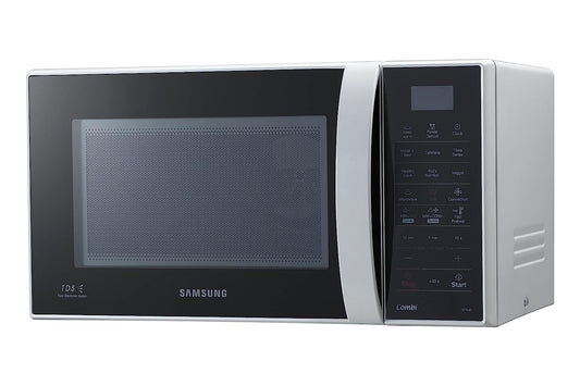 Samsung CE73JD1/XTL 21L Convection Microwave Oven – Silver | Bake, Grill, Preheat & Defrost | Touch Keypad & Ceramic Interior – Suraj Electronics