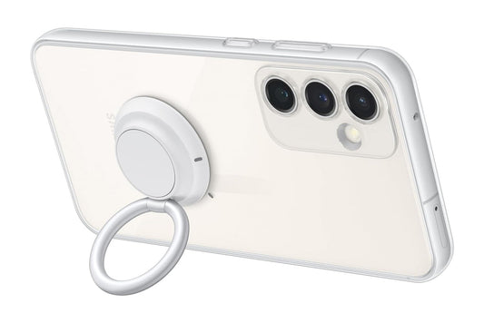 Samsung Galaxy S23 FE Clear Gadget Case (Transparent) | Kickstand + Grip | Suraj Electronics Delhi NCR