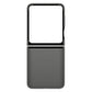 Samsung Galaxy Z Flip6 Silicone Case (Gray) | Slim Soft Touch Ring Grip | Suraj Electronics Delhi NCR