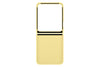 Samsung Galaxy Z Flip6 Silicone Case Yellow | Slim Soft-Touch Design | Built-In Ring Grip | Suraj Electronics Delhi NCR