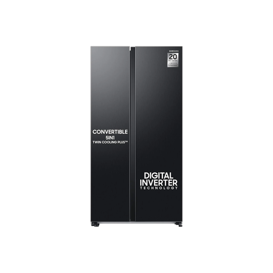 Samsung RS76CG8113B1HL 653L WI-FI Enabled SmartThings Side By Side Inverter Refrigerator ( Black DOI)