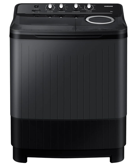 Samsung WT75B3200GD/TL 7.5 Kg 5 Star Semi Automatic Top Load Washing Machine | Hexa Storm Pulsator, Air Turbo Drying