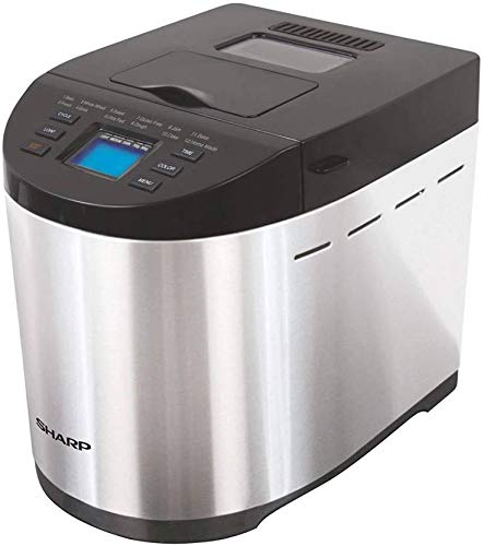 Sharp PE-105-CS Bread Maker (600W, 12 Auto Menus, Gluten-Free, Fruit &amp; Nut Dispenser) | Suraj Electronics Delhi NCR