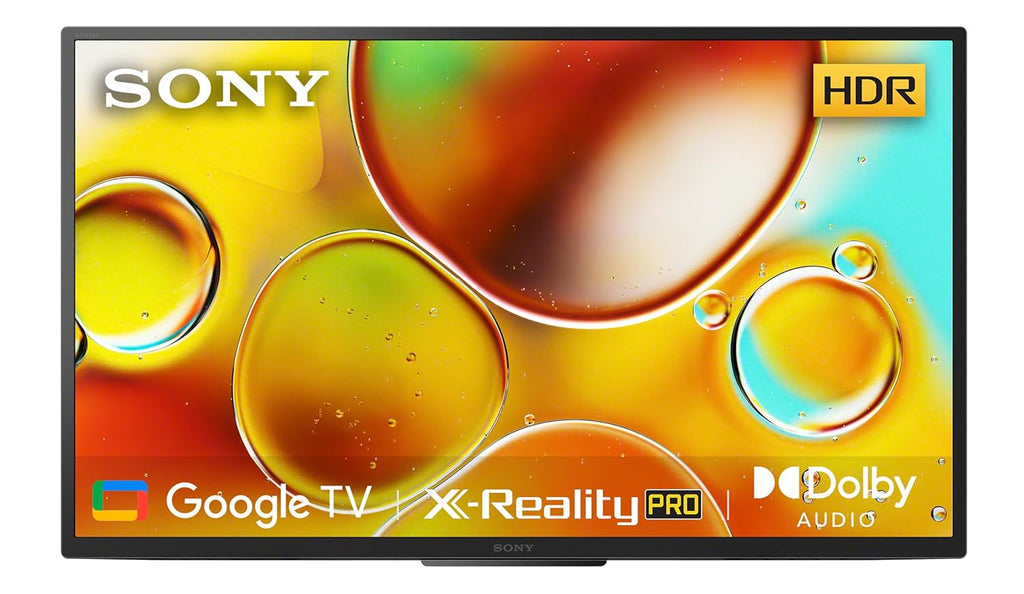 Sony KD-32W835 BRAVIA 32 Inch HD Ready Smart LED Google TV (HDR10, Dolby Audio, X-Reality PRO) – 80 cm, Black