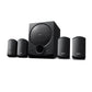 Sony SA-D40M2 4.1ch Home Theatre Speaker with 100W Power Output and Powerful Subwoofer - Black