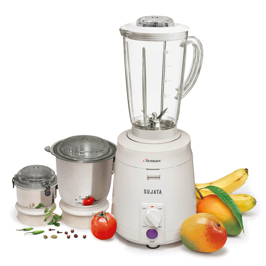 Supermix 900W Mixer Grinder | Best Mixer Grinder - Sujata — product view