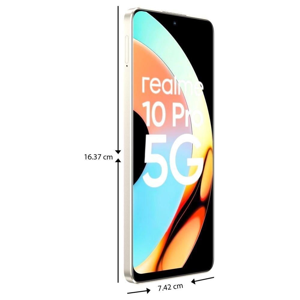 Realme 10 Pro 5G 128 GB, 8 GB RAM, Hyperspace, Mobile Phone