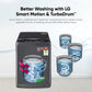 LG T10SJMB1Z 10 Kg 5 Star Inverter TurboDrum Fully Automatic Top Loading Washing Machine ( Jet Spray+, Smart Closing Door, Middle Black)
