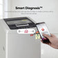 LG T75SKSF1Z 7.5 Kg 5 Star Smart Inverter Top Load Washing Machine with TurboDrum & Smart Motion – Middle Free Silver