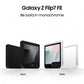 Samsung Galaxy Z Flip7 FE 5G 128 GB, 8 GB RAM, White, Mobile Phone