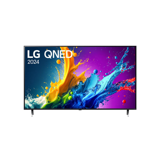 LG 55QNED82T6A 55 Inch 4K QNED Smart TV (Dolby Vision & Atmos, α5 AI Processor Gen7, Local Dimming, webOS 24, Black)