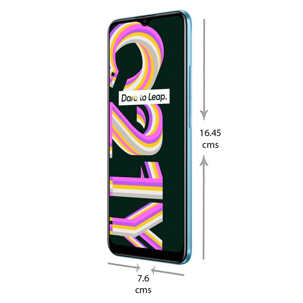 realme C21Y 32 GB, 3 GB, Cross Blue, Mobile Phone
