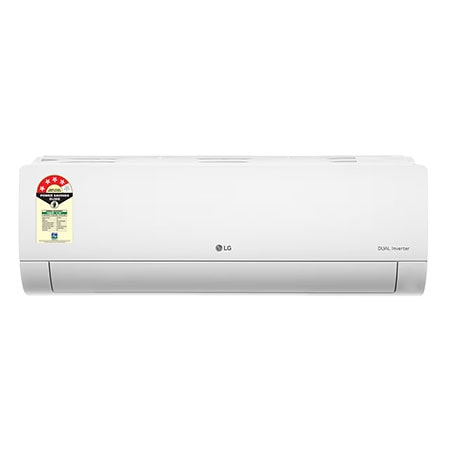 LG 4 Star (1.0) Split AC, AI Convertible 6-in-1 Cooling, Viraat Mode, Diet Mode+, 3.5 kW, 2025 Model — US-Q13JNYE — product view