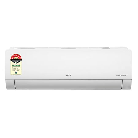 LG 5 Star (1.0) Split AC, AI Convertible 6-in-1, 4-Way Swing, Viraat Mode, Dual Inverter Compressor, 3.5 kW, 2025 Model — US-Q14CNZE — product view