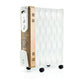 USHA OFR 3611FS PTC 2500-Watt Oil Filled Radiator (White) 11fin