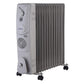 Usha OFR 13 Fin 2900 Watt 4213 F PTC Room Heater with Fan Heater (White, Oil Filled Radiator)