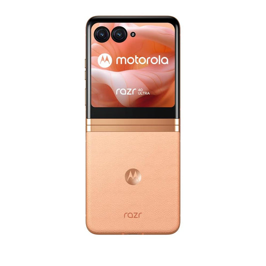 Moto Razr 40 ULTRA 256 GB, 8 GB RAM, Mobile Phone, Peach Fuzz