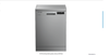 Voltas Beko DF14S2 14 Place Settings Dishwasher | 8 Wash Programs | ProSmart Inverter Motor | AquaFlex & AquaIntense | Silver
