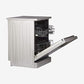 Voltas Beko DF14S2 14 Place Settings Dishwasher | 8 Wash Programs | ProSmart Inverter Motor | AquaFlex & AquaIntense | Silver